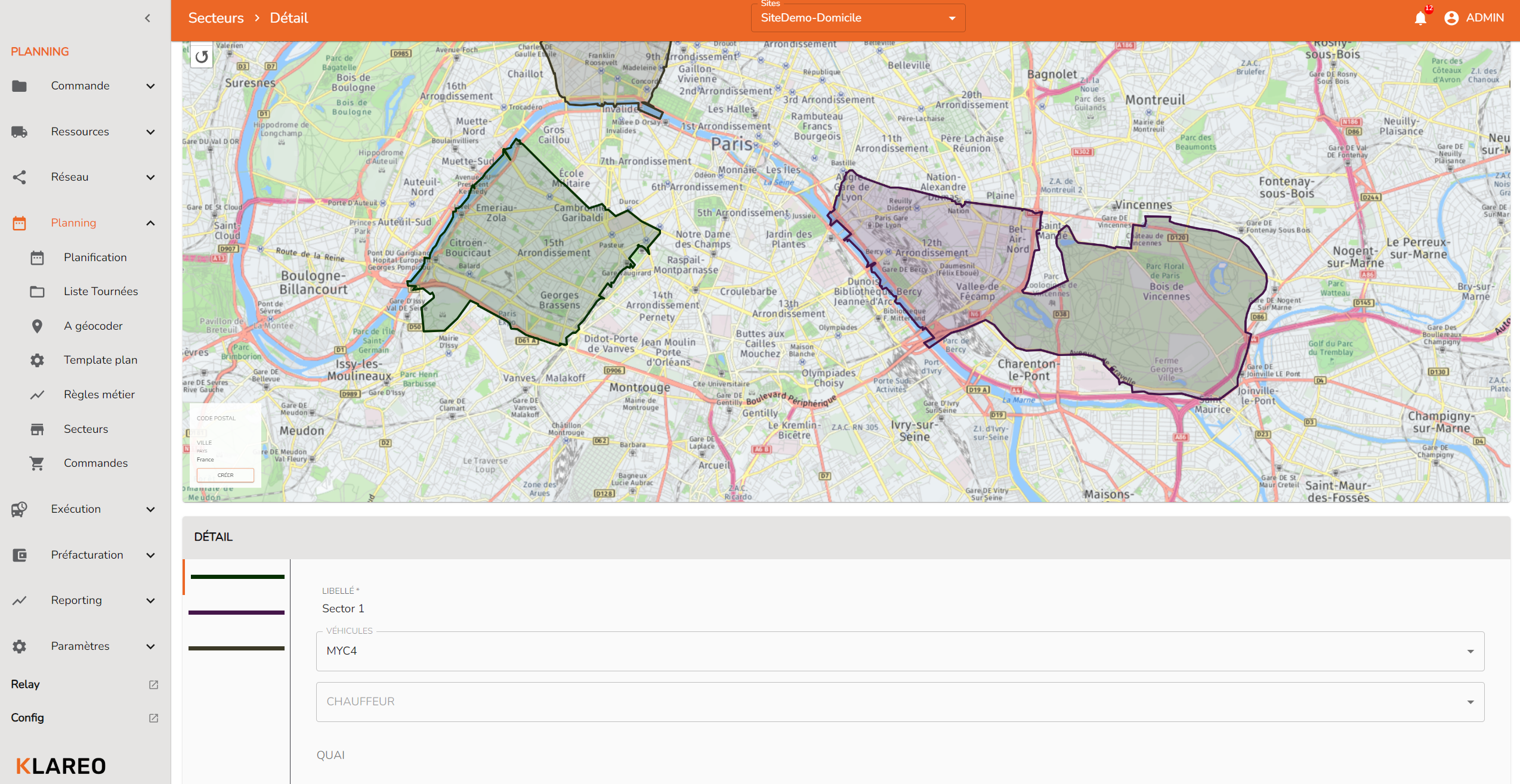 Cluster optimiser les JO de Paris 2024 avec des périmètres